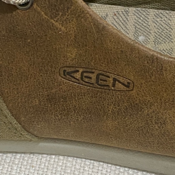 Keen womens 6 sneakers Lower East side sneakers brown/olive colorblock shoes - Picture 7 of 13